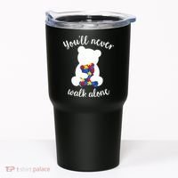 Autism Mom Love Women Autism Awareness Mom Cute Gift Tumbler thumb 0
