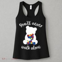 Autism Mom Love Women Autism Awareness Mom Cute Gift Women's Tank Top thumb 3
