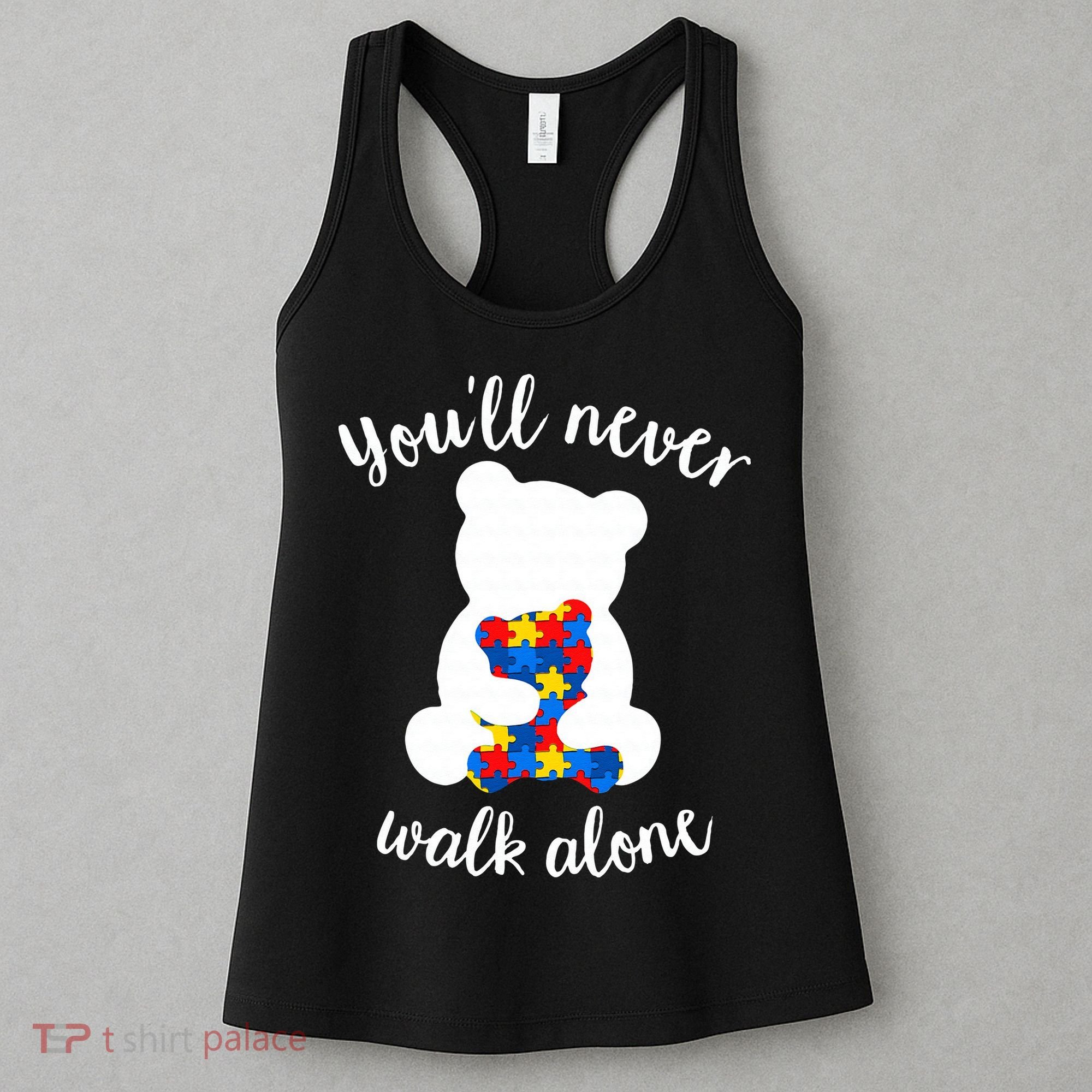 Autism Mom Love Women Autism Awareness Mom Cute Gift Women's Tank Top