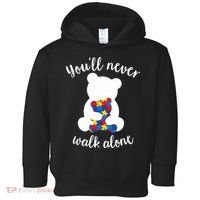Autism Mom Love Women Autism Awareness Mom Cute Gift Toddler Hoodie thumb 0
