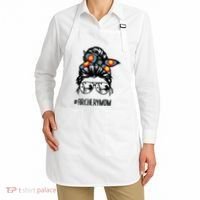 Archery Mom Life Messy Bun Hair Glasses Apron thumb 2