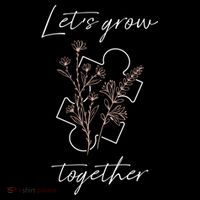 Autism Mom Let's Grow Together Puzzle Piece Autism Awareness Gift Coffee Mug thumb 5