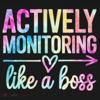 Actively Monitoring Like A Boss State Testing Day Teacher Bucket Hat thumb 4