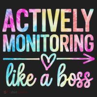 Actively Monitoring Like A Boss State Testing Day Teacher Hat thumb 2