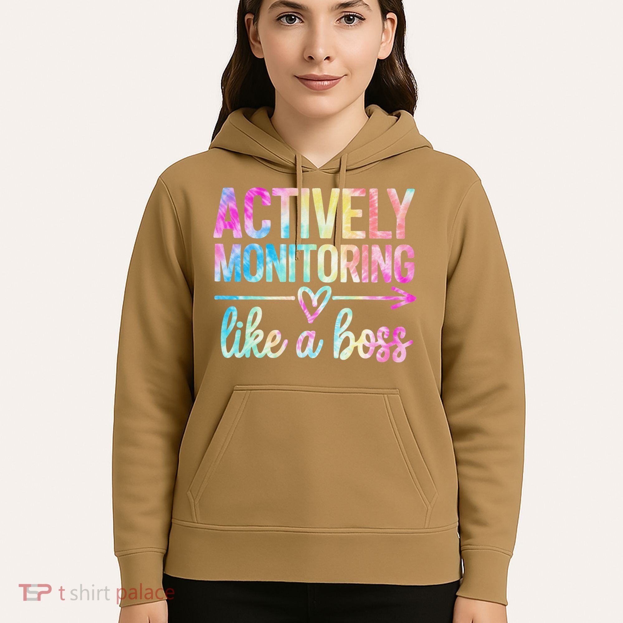 Actively Monitoring Like A Boss State Testing Day Teacher Hoodie