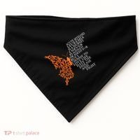 Acute Myeloid Leukemia Warrior USA-Made Doggie Bandana thumb 0