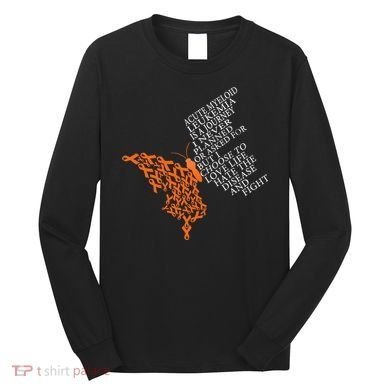 Acute Myeloid Leukemia Warrior Long Sleeve Shirt