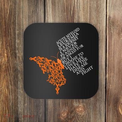 Acute Myeloid Leukemia Warrior Coaster