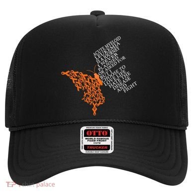 Acute Myeloid Leukemia Warrior Hat