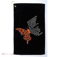 Acute Myeloid Leukemia Warrior Golf Towel thumb 0