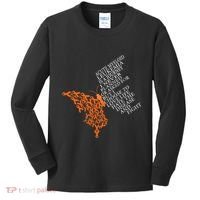 Acute Myeloid Leukemia Warrior Kids Long Sleeve Shirt thumb 0