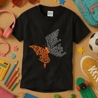 Acute Myeloid Leukemia Warrior Kids T-Shirt thumb 3