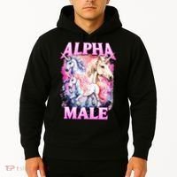 Alpha Male Magical Unicorn Hoodie thumb 2