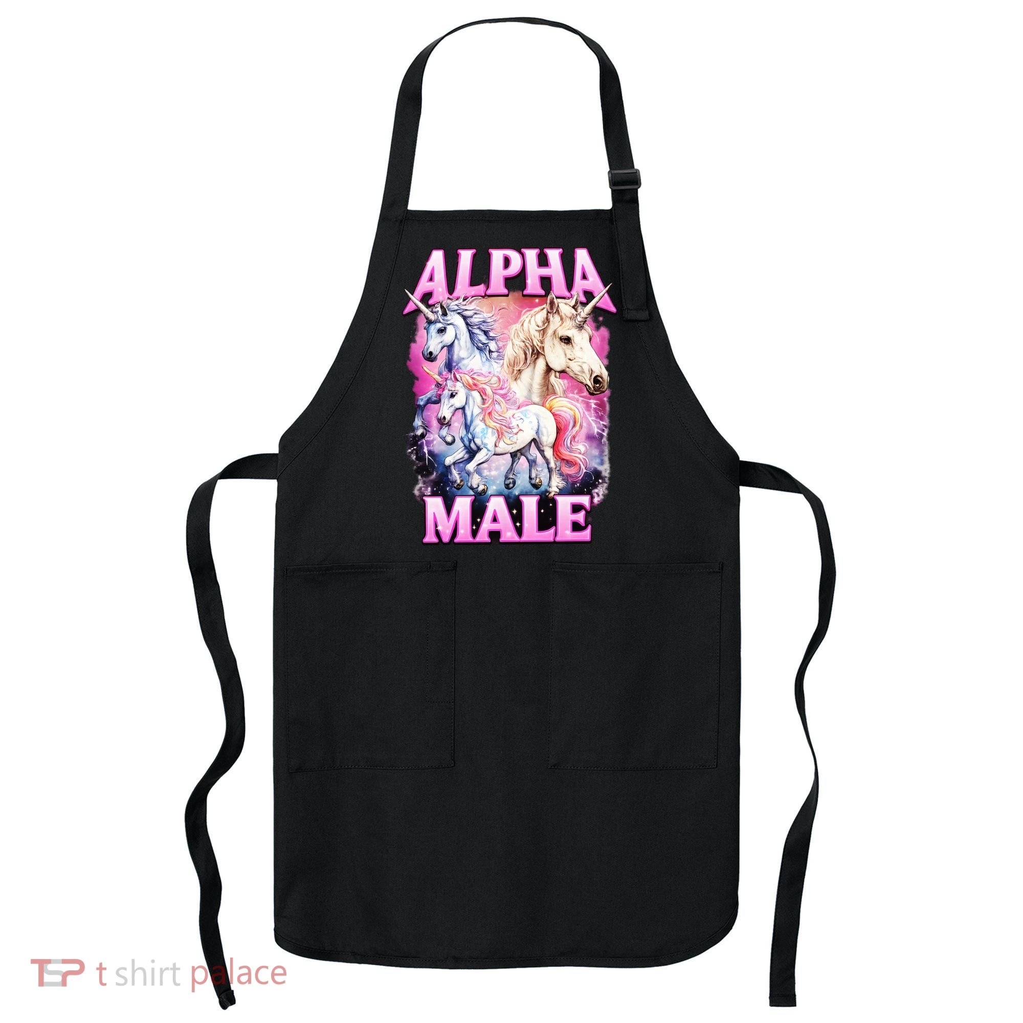 Alpha Male Magical Unicorn Apron