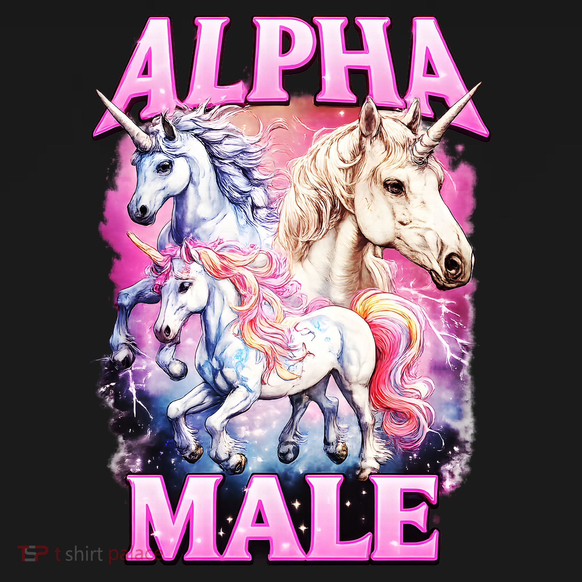 Alpha Male Magical Unicorn Apron