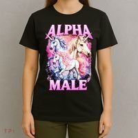 Alpha Male Magical Unicorn T-Shirt thumb 4