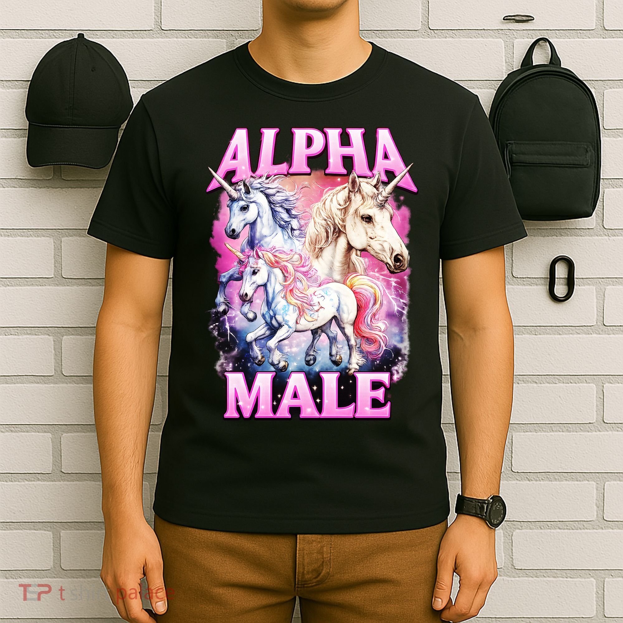 Alpha Male Magical Unicorn T-Shirt