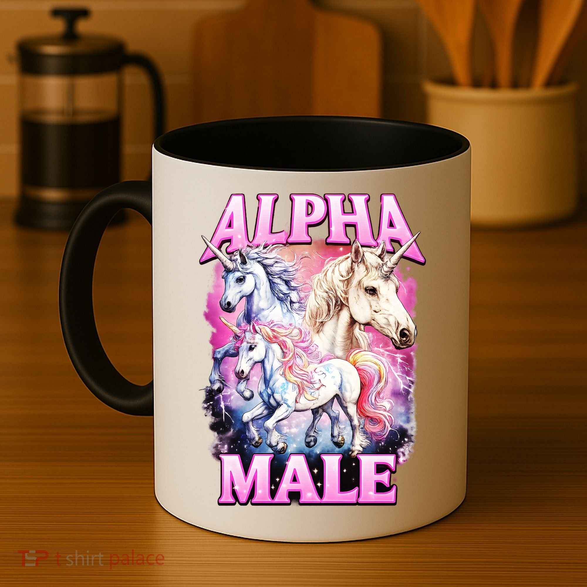 Alpha Male Magical Unicorn Coffee Mug