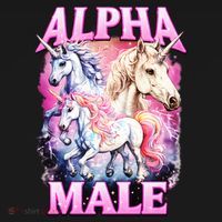 Alpha Male Magical Unicorn Coaster thumb 2