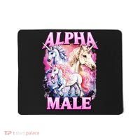Alpha Male Magical Unicorn Mousepad thumb 0