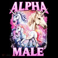 Alpha Male Magical Unicorn Mousepad thumb 1