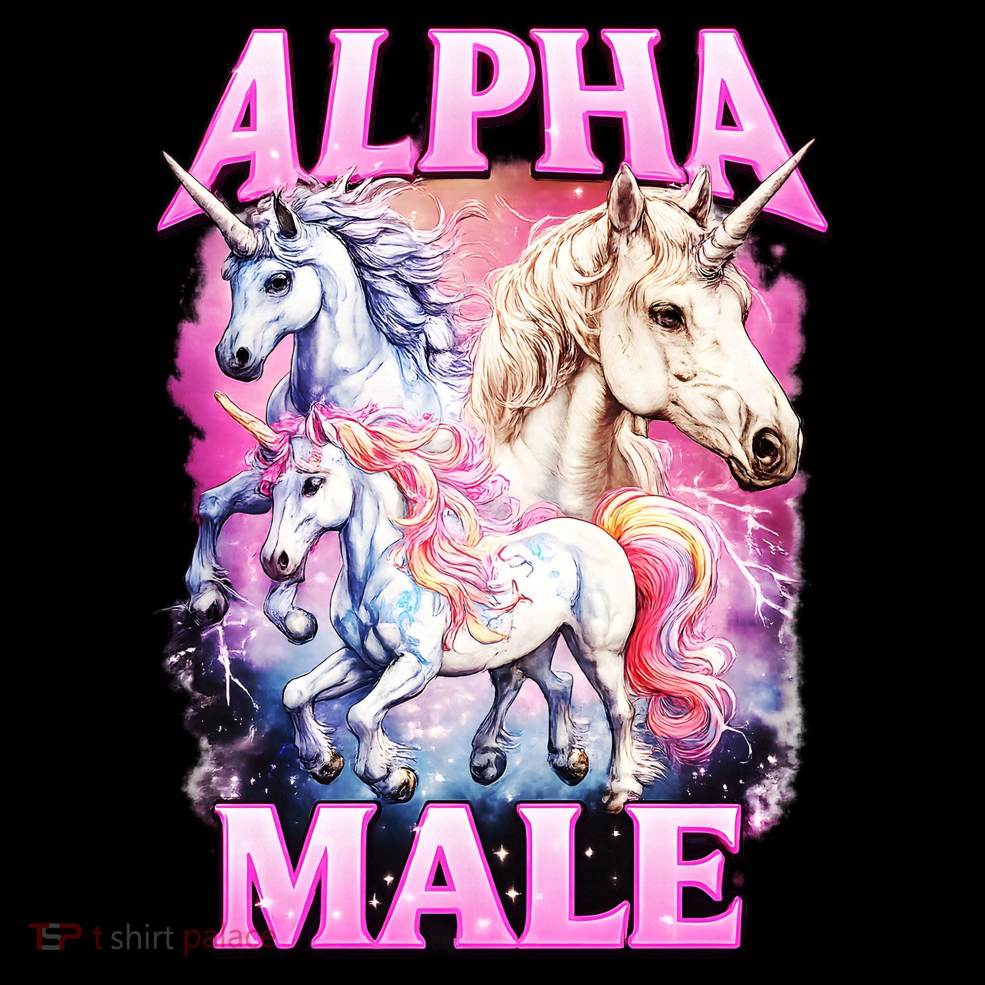 Alpha Male Magical Unicorn Mousepad