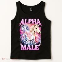 Alpha Male Magical Unicorn Tank Top thumb 2
