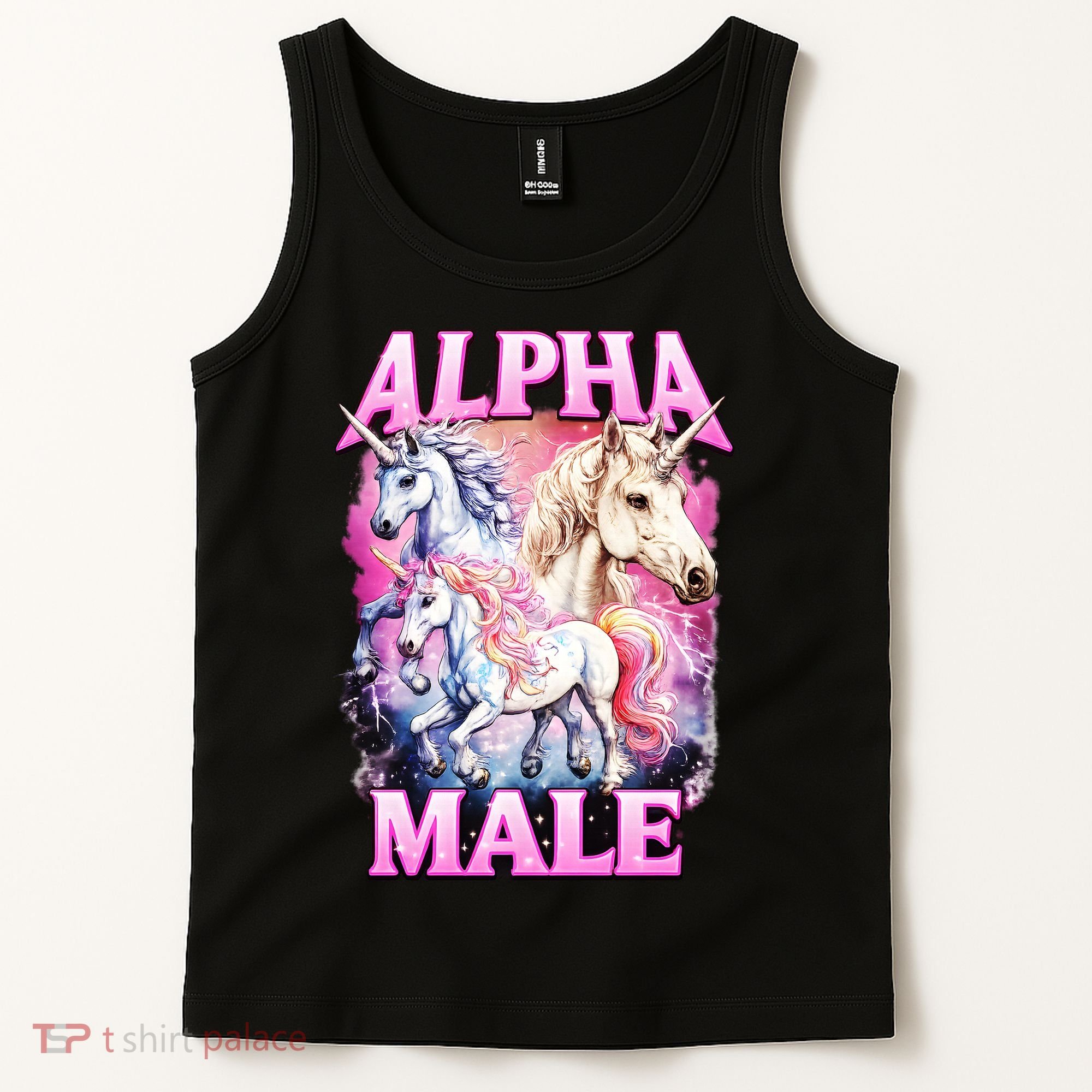 Alpha Male Magical Unicorn Tank Top