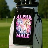Alpha Male Magical Unicorn Golf Towel thumb 2