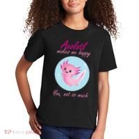 Axolotl Makes Me Happy You, Not So Much Kids T-Shirt thumb 2