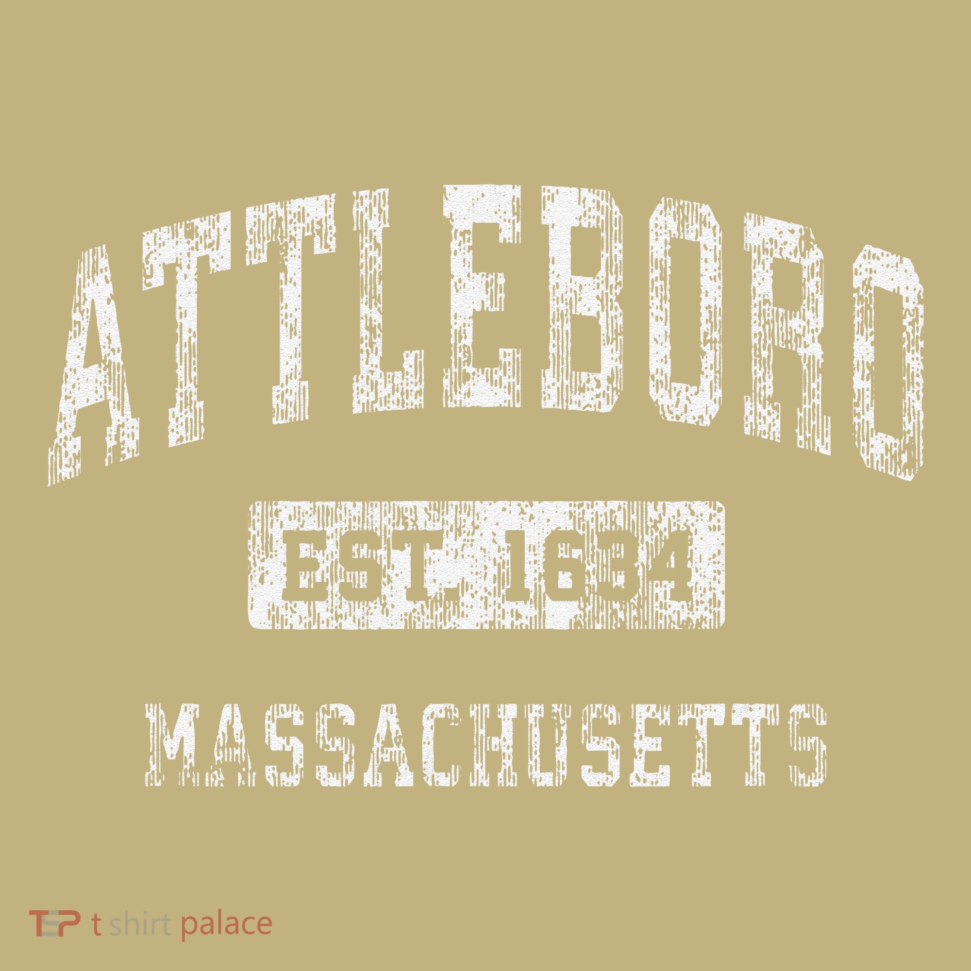 Attleboro Massachusetts Ma Vintage Established T-Shirt