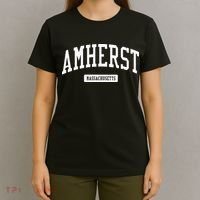 Amherst Massachusetts MA College University Sports T-Shirt thumb 4