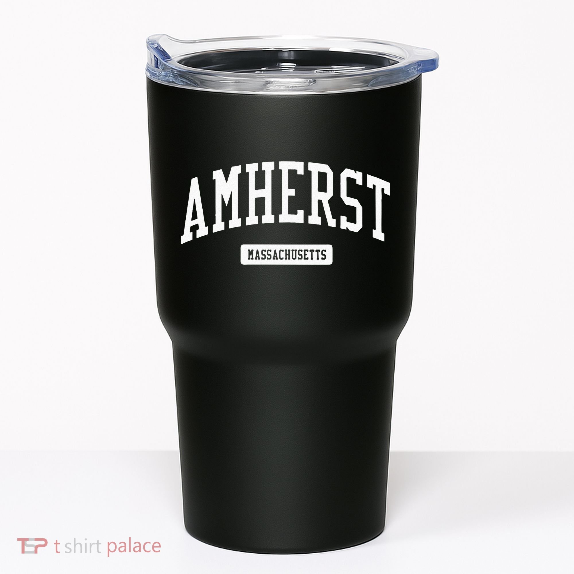 Amherst Massachusetts MA College University Sports Tumbler