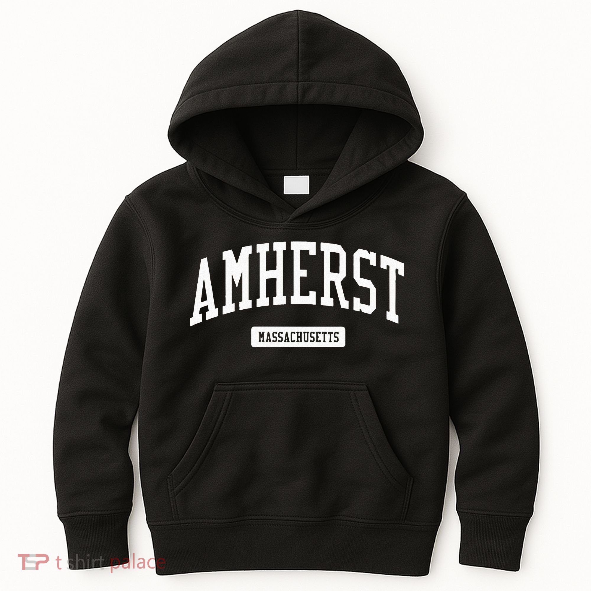 Amherst Massachusetts MA College University Sports Kids Hoodie