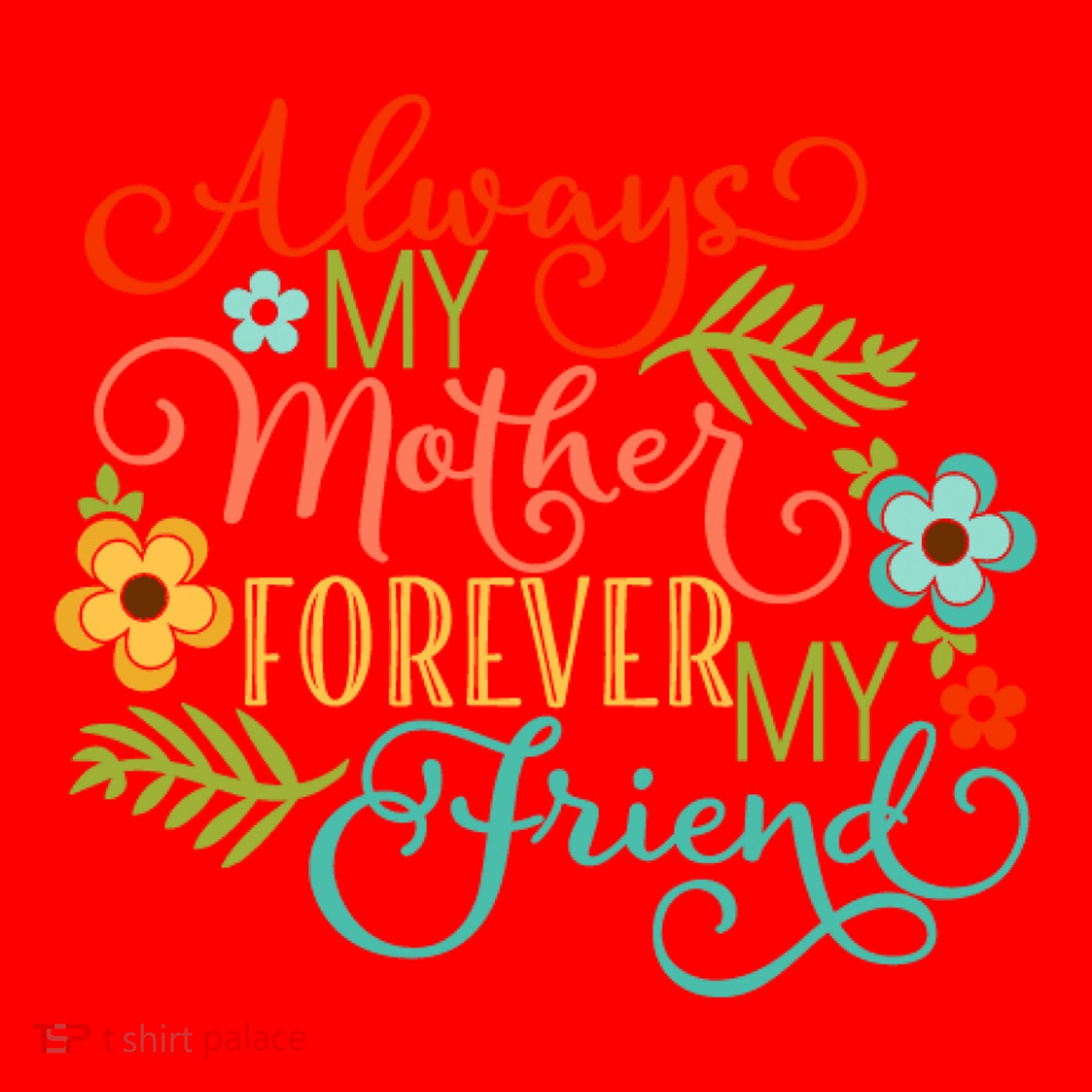 Always My Mother Forever My Friend Santa Hat
