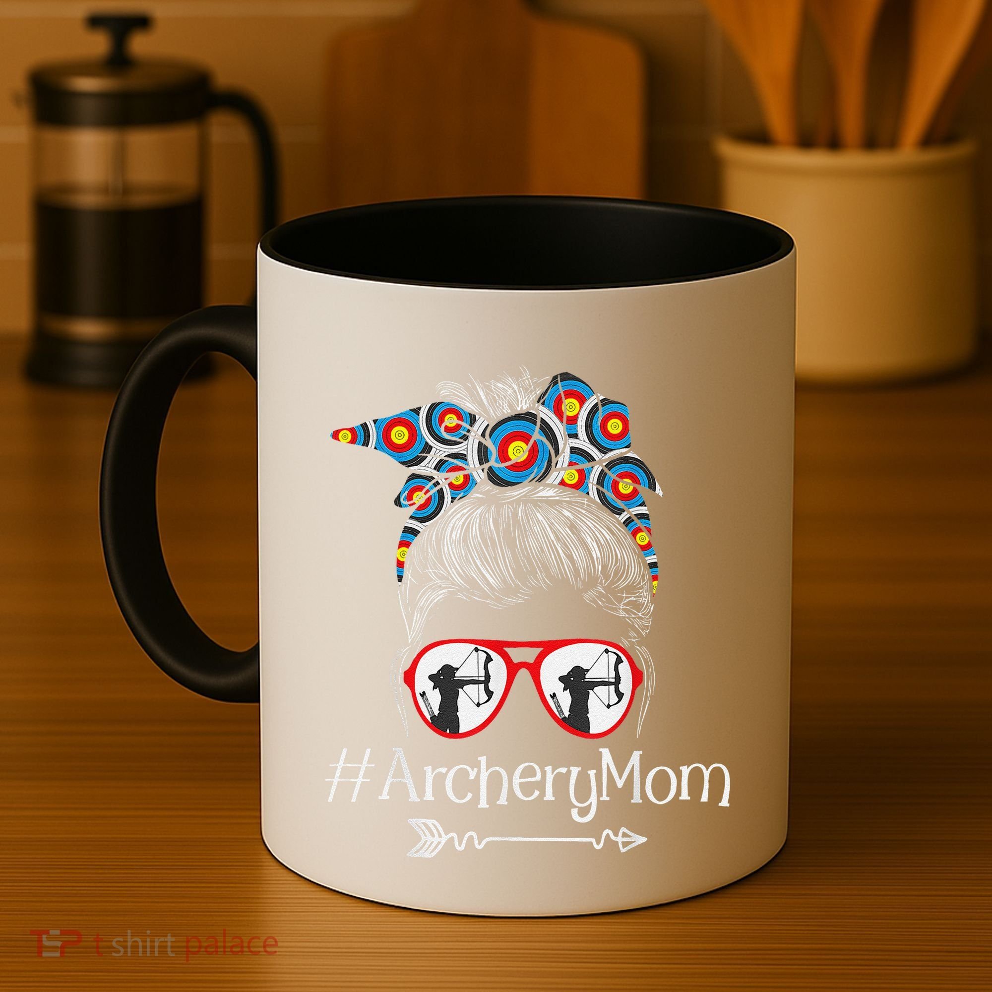 Archery Mom Mothers Day Bowhunter Archer Bowman Bows Coffee Mug