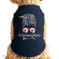 Archery Mom Mothers Day Bowhunter Archer Bowman Bows Doggie Tank thumb 0