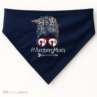 Archery Mom Mothers Day Bowhunter Archer Bowman Bows USA-Made Doggie Bandana