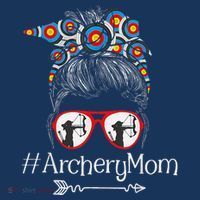 Archery Mom Mothers Day Bowhunter Archer Bowman Bows Hoodie thumb 7