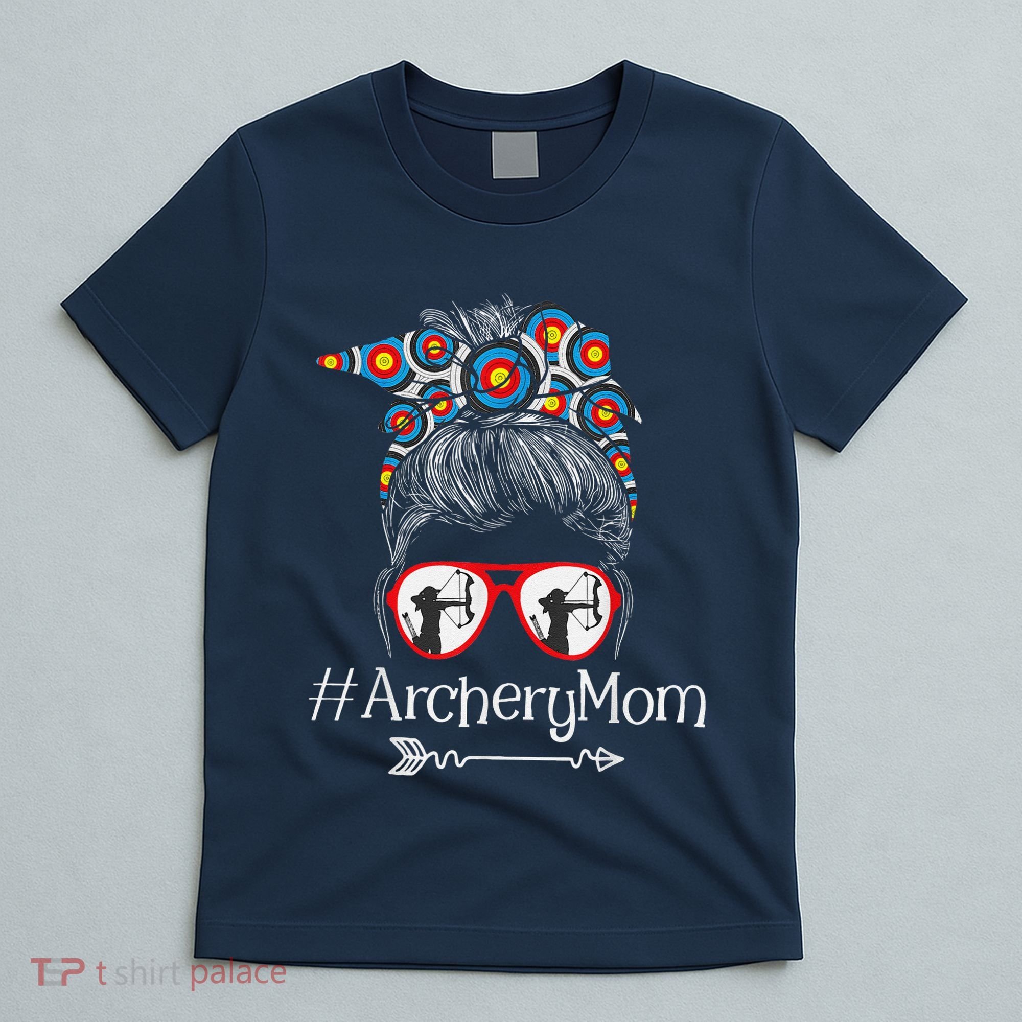 Archery Mom Mothers Day Bowhunter Archer Bowman Bows T-Shirt