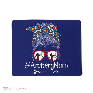 Archery Mom Mothers Day Bowhunter Archer Bowman Bows Mousepad