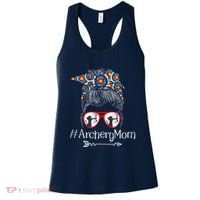 Archery Mom Mothers Day Bowhunter Archer Bowman Bows Women's Tank Top thumb 0