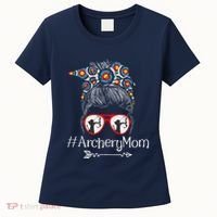 Archery Mom Mothers Day Bowhunter Archer Bowman Bows Women's T-Shirt thumb 0