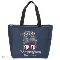 Archery Mom Mothers Day Bowhunter Archer Bowman Bows Tote Bag thumb 0
