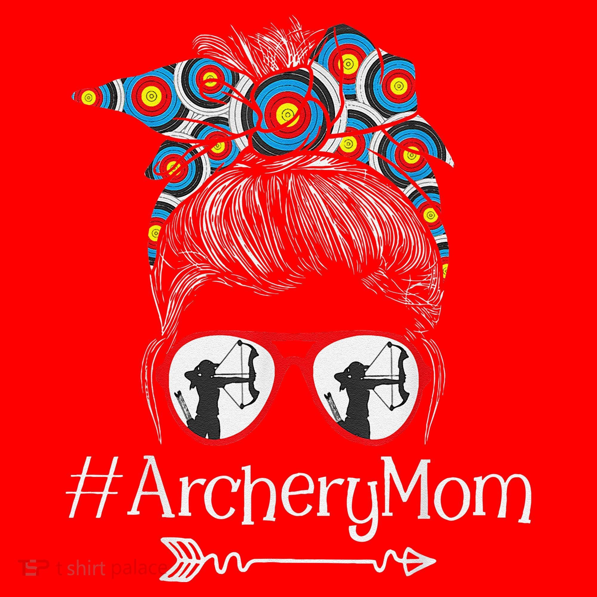 Archery Mom Mothers Day Bowhunter Archer Bowman Bows Santa Hat