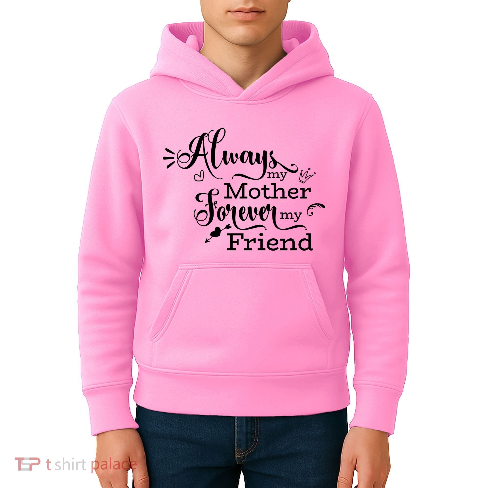 Always My Mother Forever My Friend Kids Hoodie