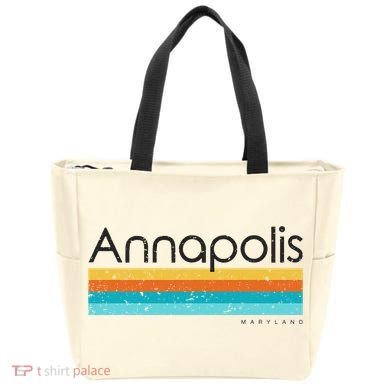 Annapolis Maryland Md Tote Bag