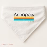 Annapolis Maryland Md USA-Made Doggie Bandana thumb 0