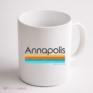 Annapolis Maryland Md Coffee Mug back