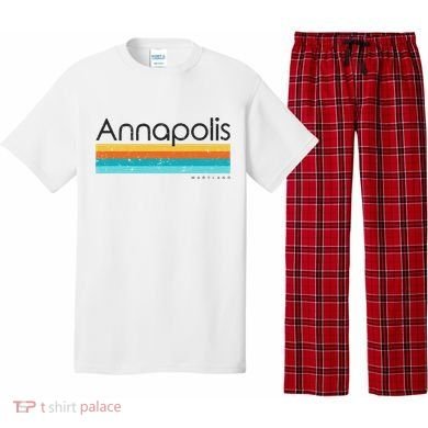 Annapolis Maryland Md Pajama Set